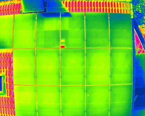 Inspectie van daken en zonnepanelen met drones<br />